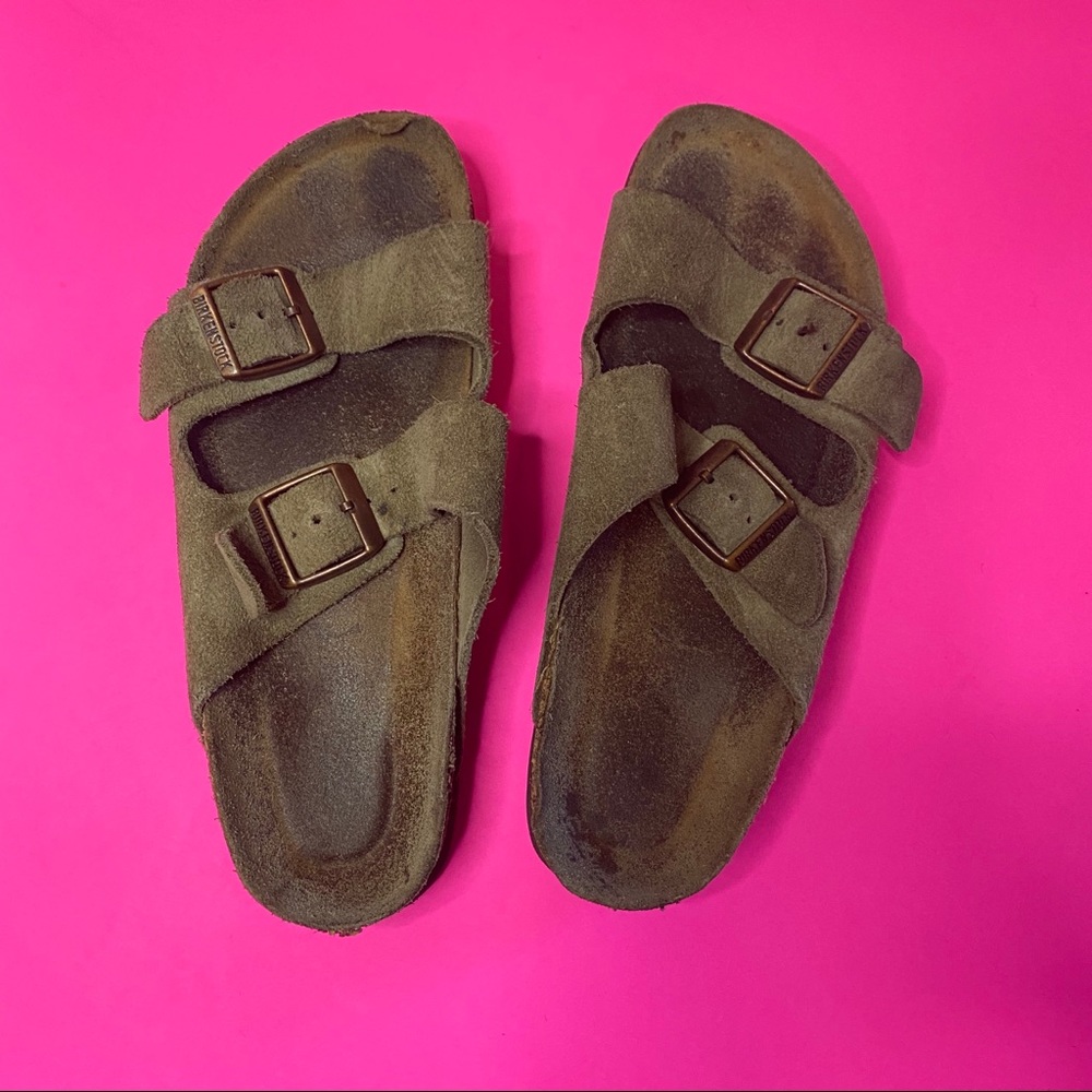 BIRKENSTOCK Arizona Suede sandals